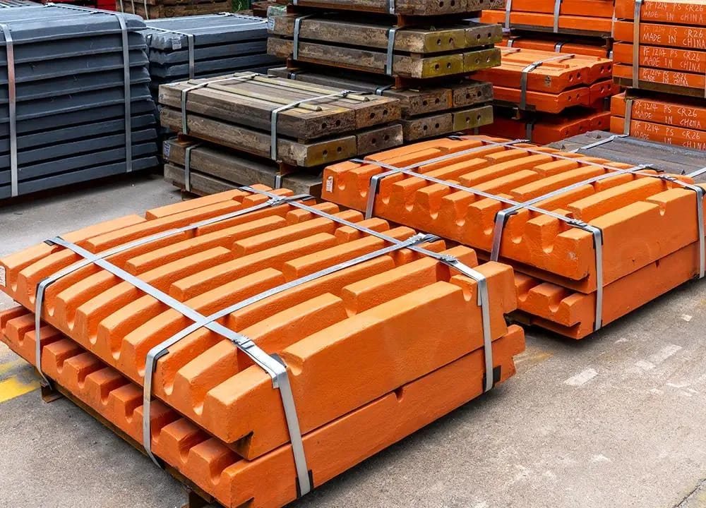 Illustrative equipment: Crusher Spare Parts Manufacturing
